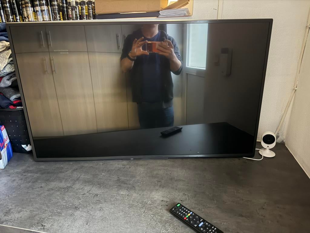 Sony FW-43BZ30L 43” 4K Professional Display + wandbeugel, Ophalen, Zo goed als nieuw, Sony