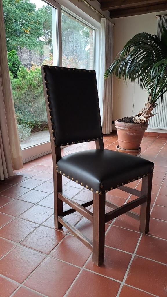 45€ voor 6 stoelen Franse eik ( MOETEN WEG), Huis en Inrichting, Ophalen, Zo goed als nieuw