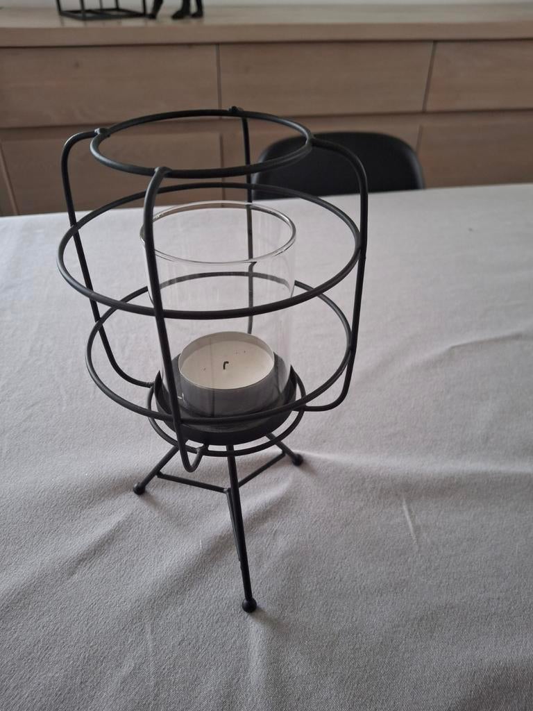 Decoratie industrieel, kaarsenhouder, Ophalen