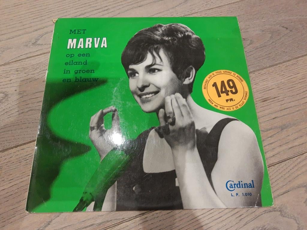 Lp ,- Marva, Cd's en Dvd's, Vinyl | Nederlandstalig, Ophalen of Verzenden, Zo goed als nieuw