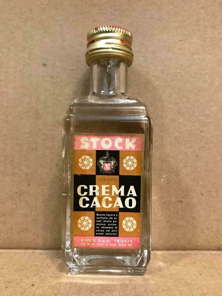 Crema Cacao - Stock - Alcoholmonster - 3 cl - Italië, Gebruikt, Overige typen, Vol, Italië