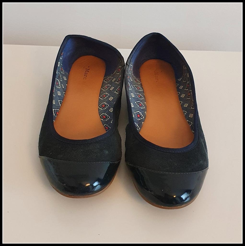 Marineblauwe ballerina's Marc O'Polo, Enlèvement ou Envoi, Bleu, Ballerines, Marc O'Polo