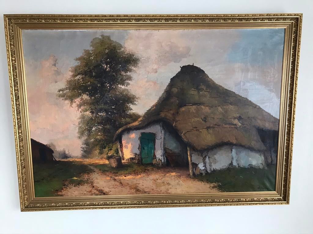 Schilderij, olieverf op doek, gesigneerd Demoen, Ophalen