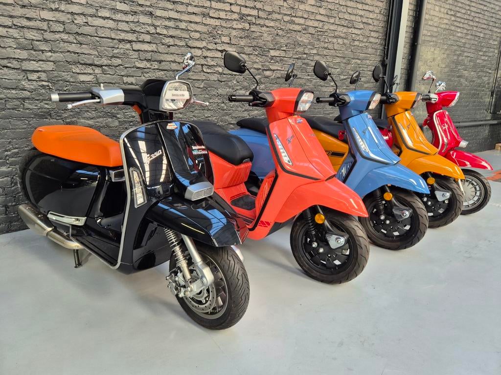 Lambretta V50 - V125 - X125 - X300 SR - G350, Scooter, Entreprise, Lambretta, 1 cylindre