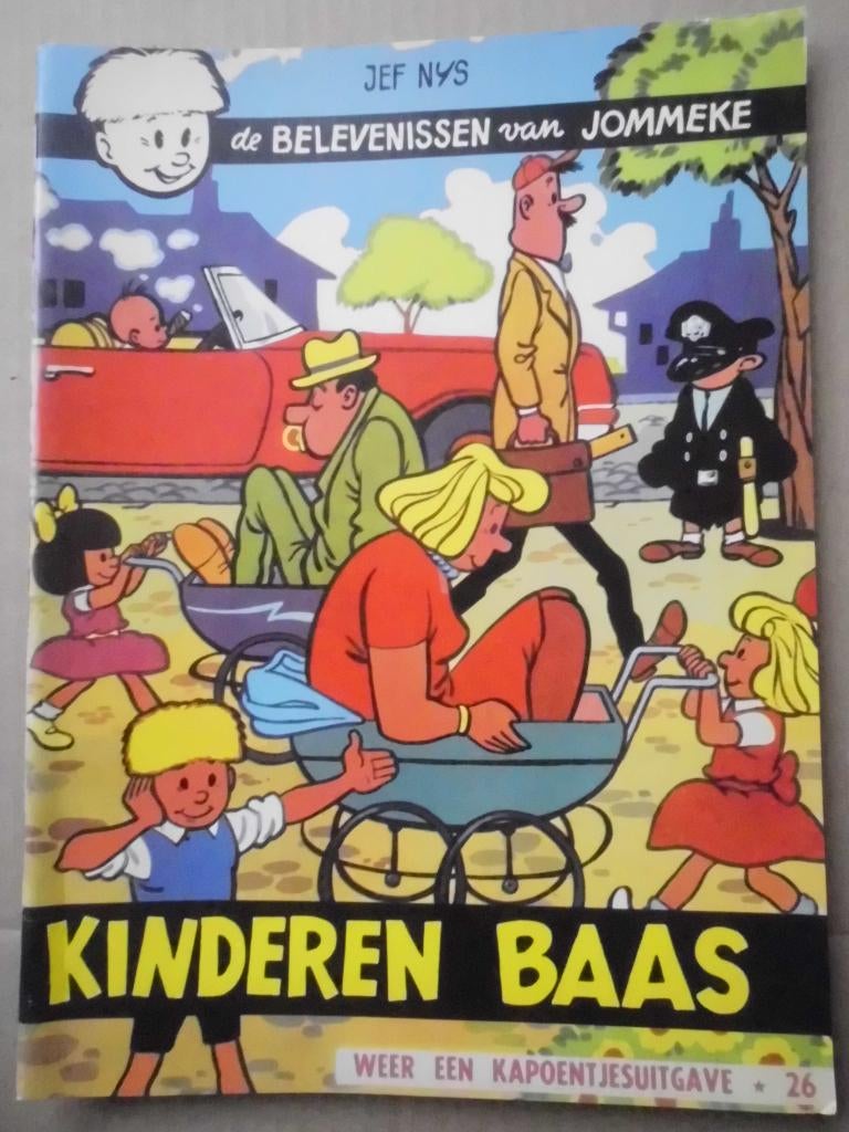 Jommeke - Kinderen baas, Boeken, Eén stripboek, Ophalen of Verzenden, Gelezen, Jef Nys