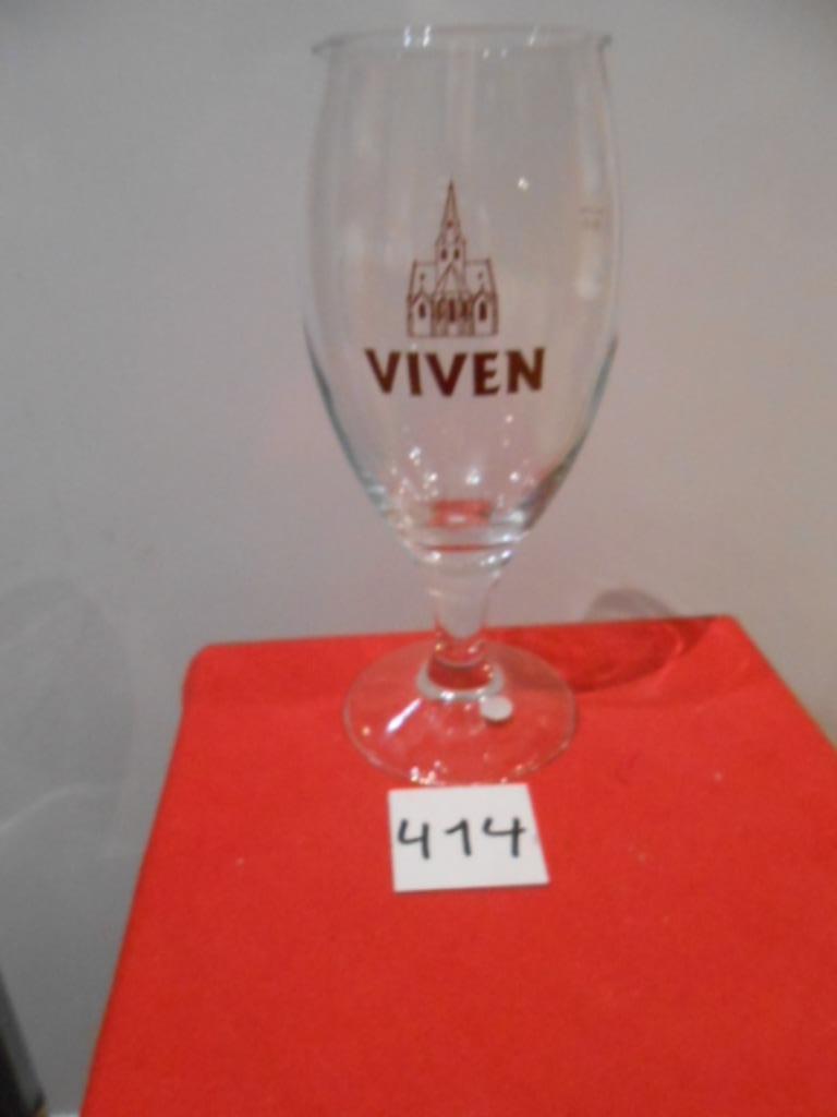 bierglas verzameling Viven kelkvoet, Ophalen of Verzenden, Nieuw, Glas of Glazen