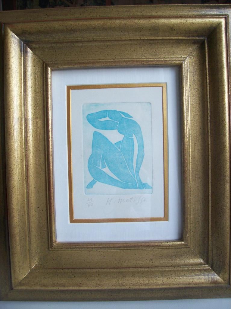 « Nu bleu » - Henri Matisse, Antiquités & Art, Art | Eaux-fortes & Gravures, Enlèvement