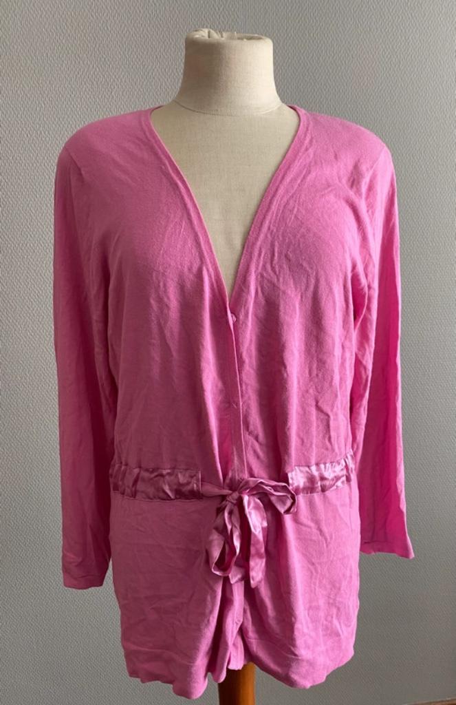 Roze gilet Devernois maat XL, Kleding | Dames, Verzenden, Maat 46/48 (XL) of groter, Zo goed als nieuw, Roze