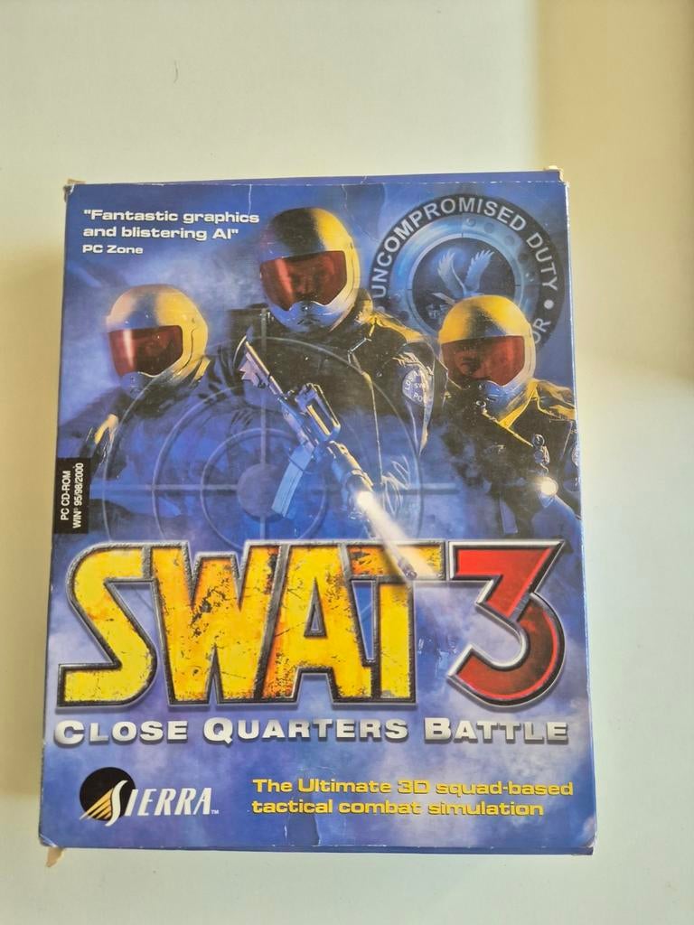 Jeu PC Swat 3 Big Box, Enlèvement ou Envoi, Comme neuf