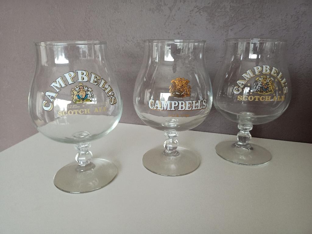Assortiment bierglazen (per stuk te koop), Ophalen