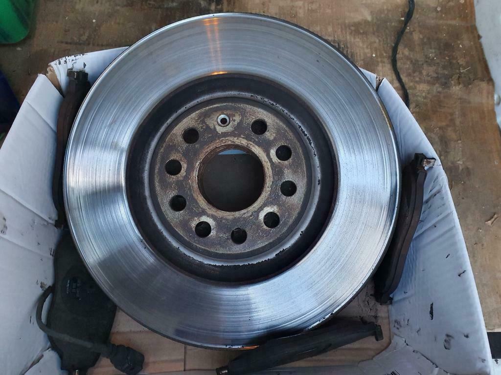 Goede gebruikte orig.voorremschijven Audi S3 Cupra GolfGTI, Verzenden, Gebruikt, Audi