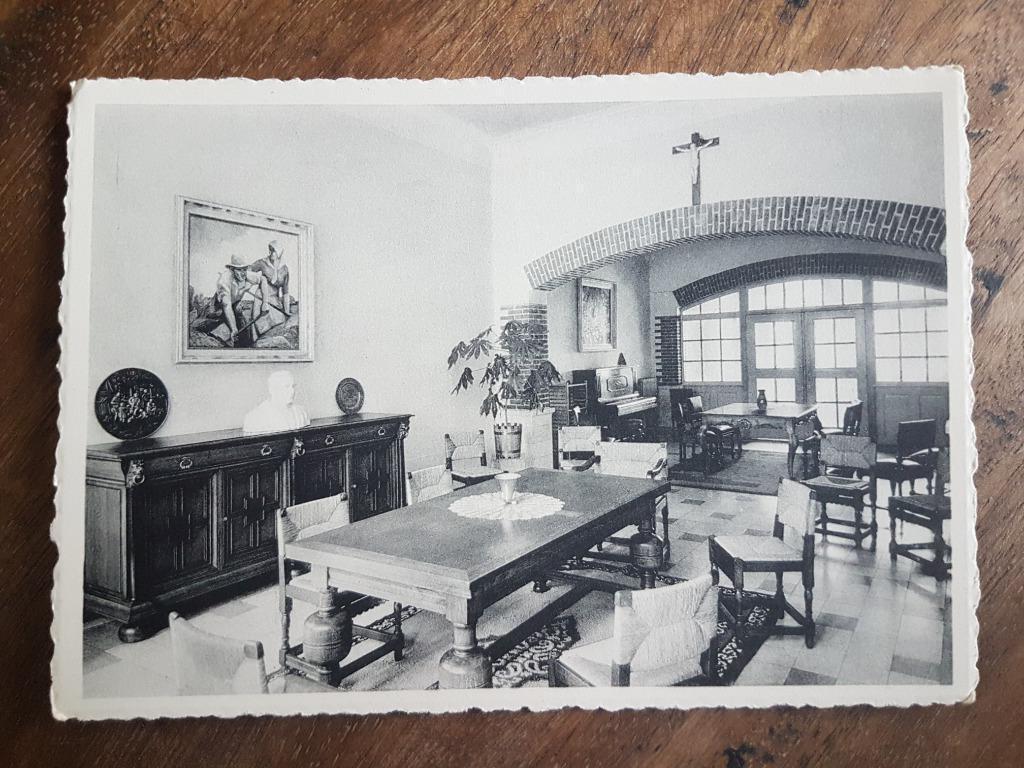 Postkaart Mariagaarde Westmalle Huishoudschool Spreekkamer, Ophalen of Verzenden, 1940 tot 1960, Ongelopen, Antwerpen