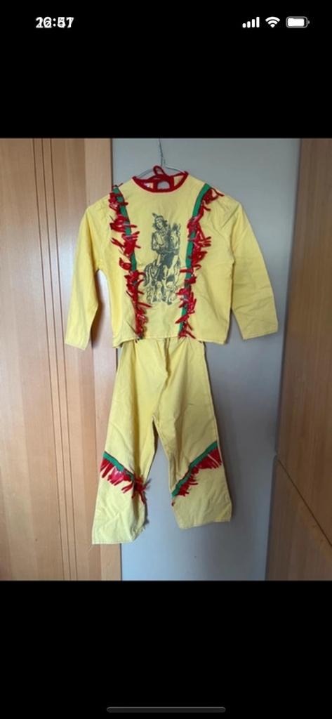 Verkleedkledij indiaan, Kinderen en Baby's, Carnavalskleding en Verkleedspullen, Ophalen, Zo goed als nieuw