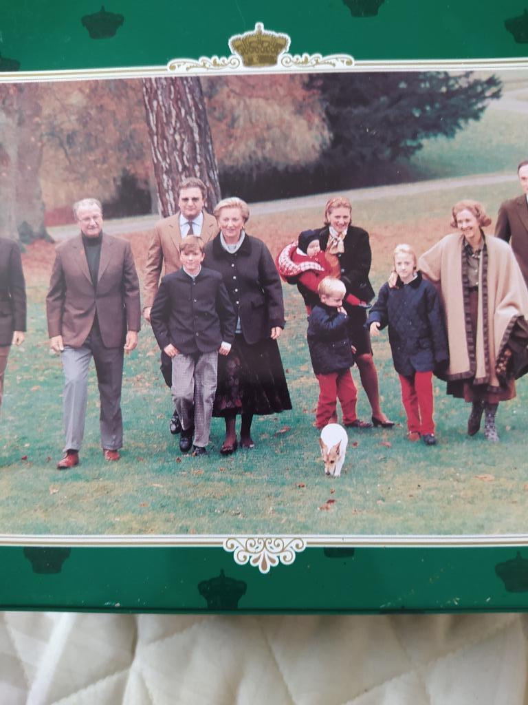 vintage blikkendozen van vroeger koningshuis België, Ophalen of Verzenden, Zo goed als nieuw, Overige typen