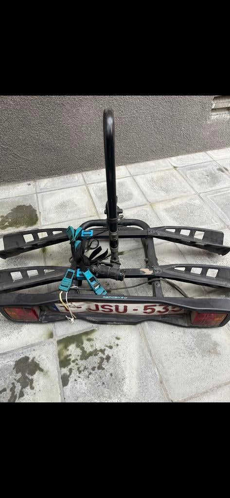 Porte velo pour voiture, Support d'attelage, 2 vélos, Pneus larges, Enlèvement