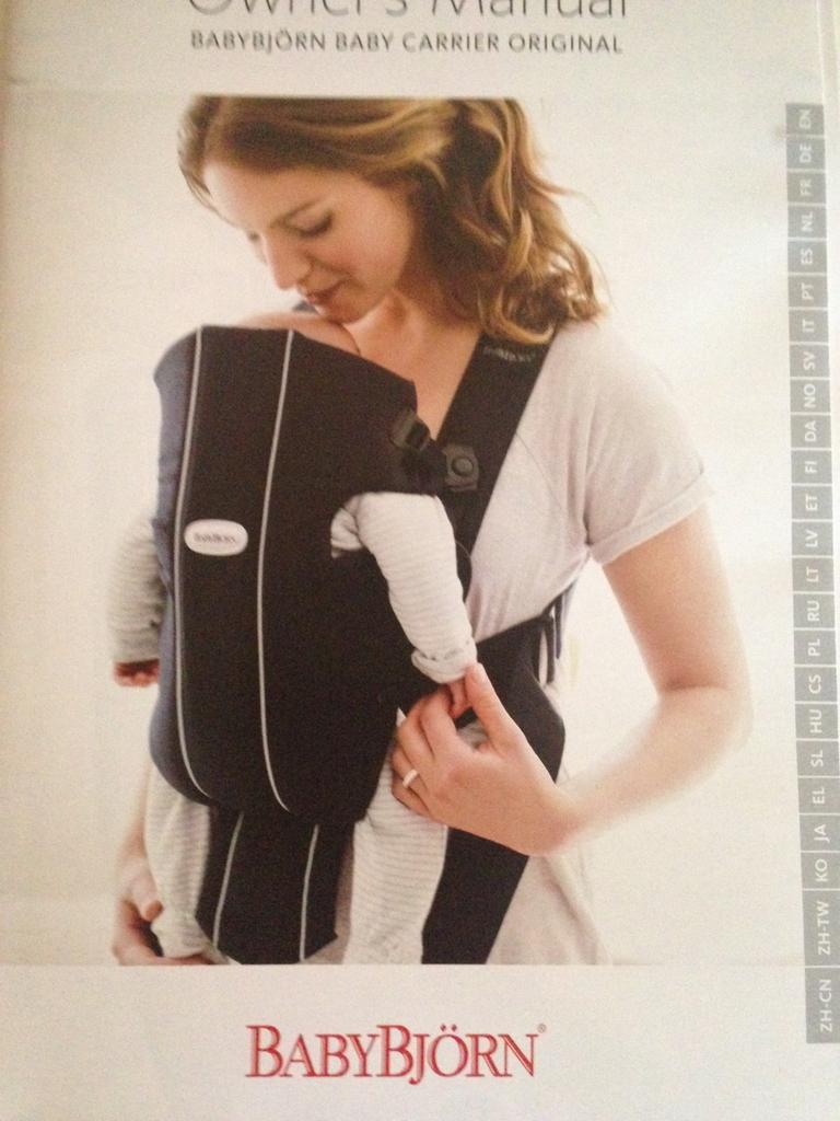 Porte-bébé BabyByörn, Ophalen, Zo goed als nieuw, Buik, Baby Björn
