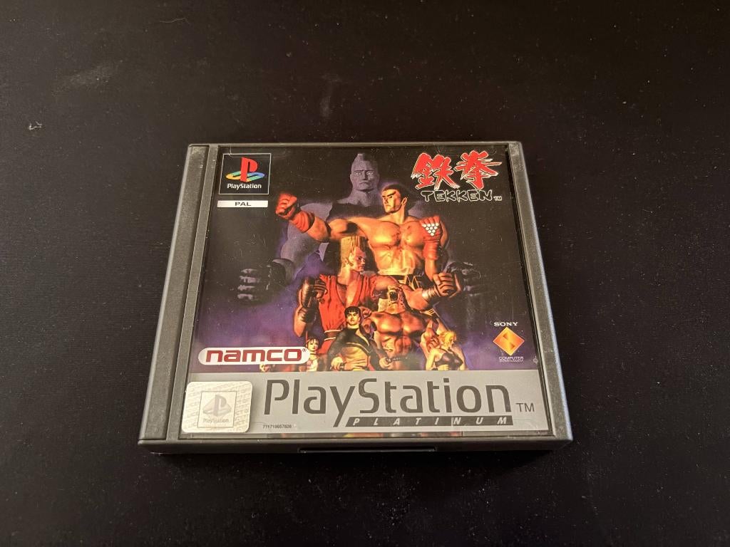 Tekken 1 (Platinum) - PS1 - Complet & Mint - Comme Neuf, Consoles de jeu & Jeux vidéo, Enlèvement ou Envoi, 2 joueurs, À partir de 12 ans