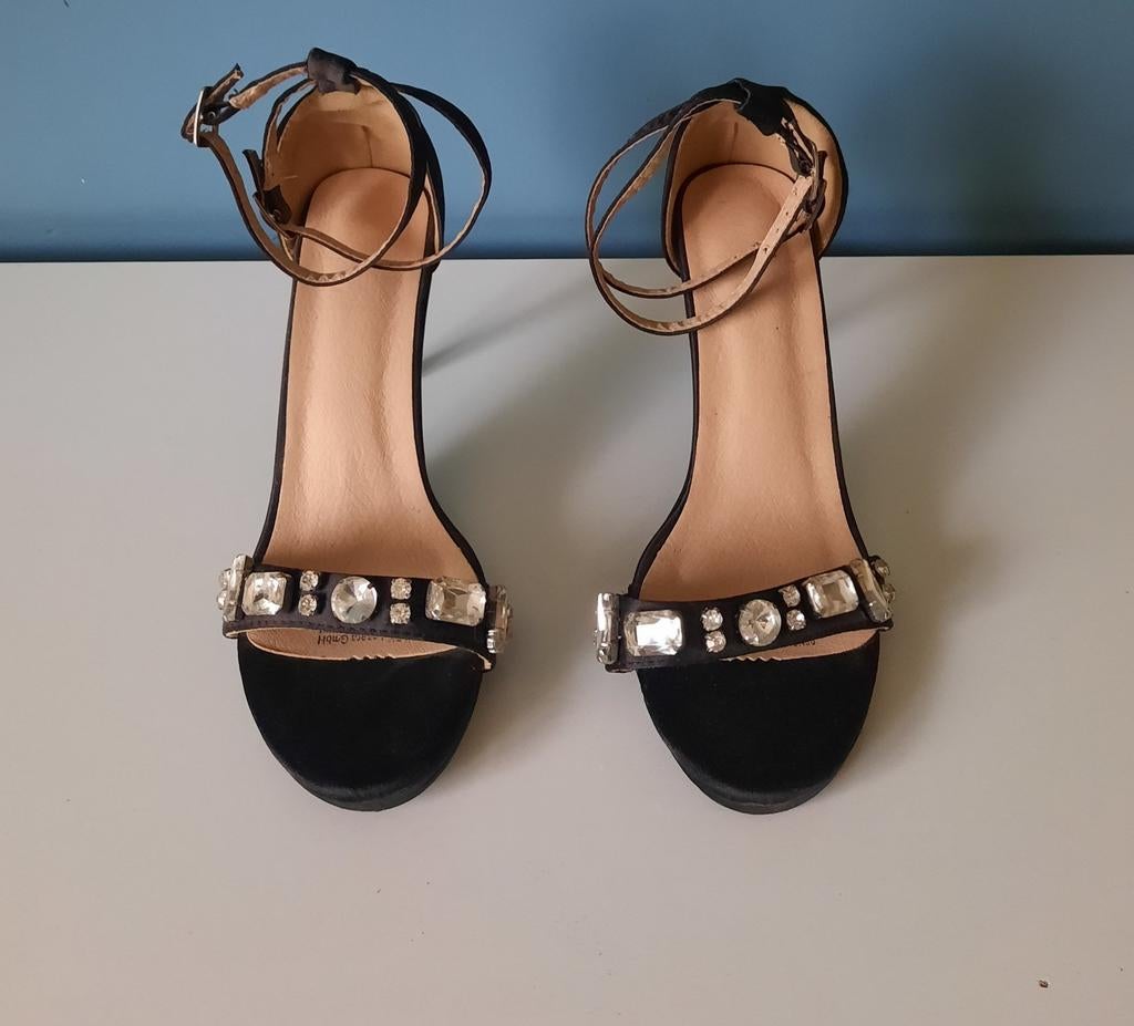Escarpins sexy Lesara « 38 », Enlèvement ou Envoi, Lesara, Chaussures à haut talons, Noir