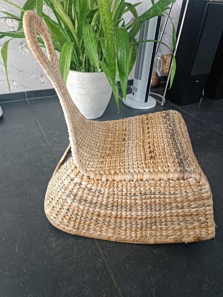 Ikea schommelstoel, Enlèvement, Utilisé, Rotin