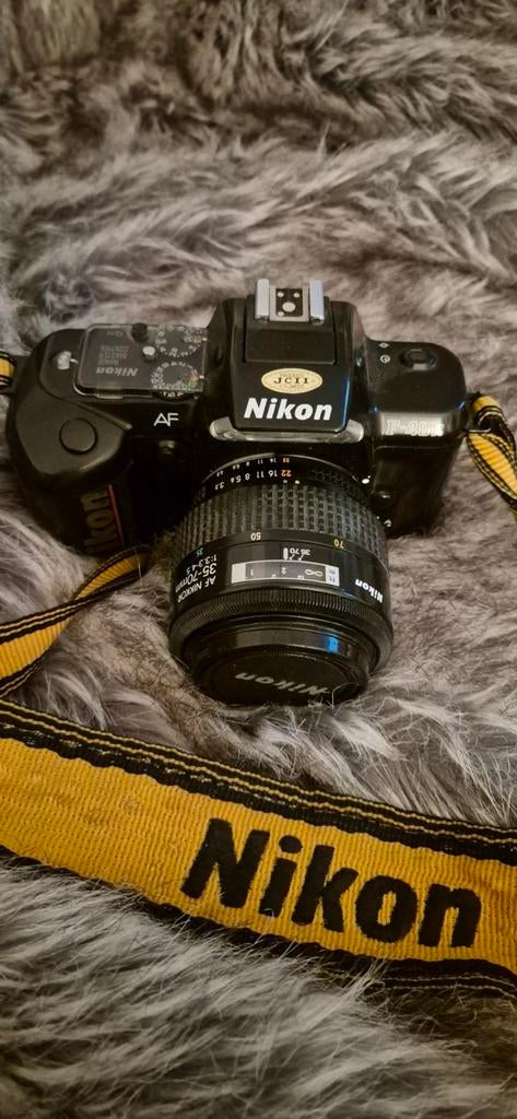 Appareil photo argentique Nikon f-401s avec étui Cobra, Enlèvement ou Envoi, Nikon