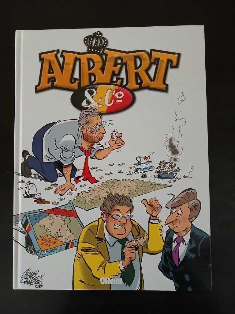 Stripboeken Albert & Co - Glénat Editions - Charel Cambré, Boeken, Eén stripboek, Ophalen, Gelezen, Charel Cambré