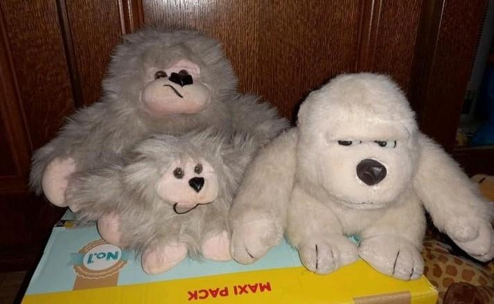 2 Apen knuffels, Ophalen of Verzenden