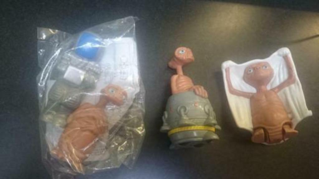 lot de 3 figurines d'E. T. a remonter, Enlèvement ou Envoi, Comme neuf