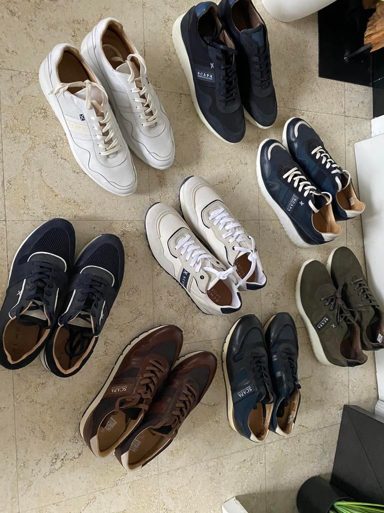 Scapa collectie heren schoenen sneakers, Kleding | Heren, Schoenen, Zo goed als nieuw, Sneakers, Verzenden