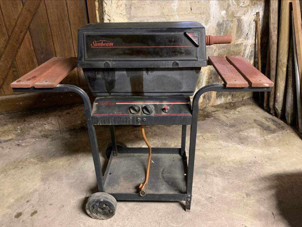 Sunbeam gas barbecue met lava stenen, Tuin en Terras, Ophalen, Gebruikt, Sunbeam