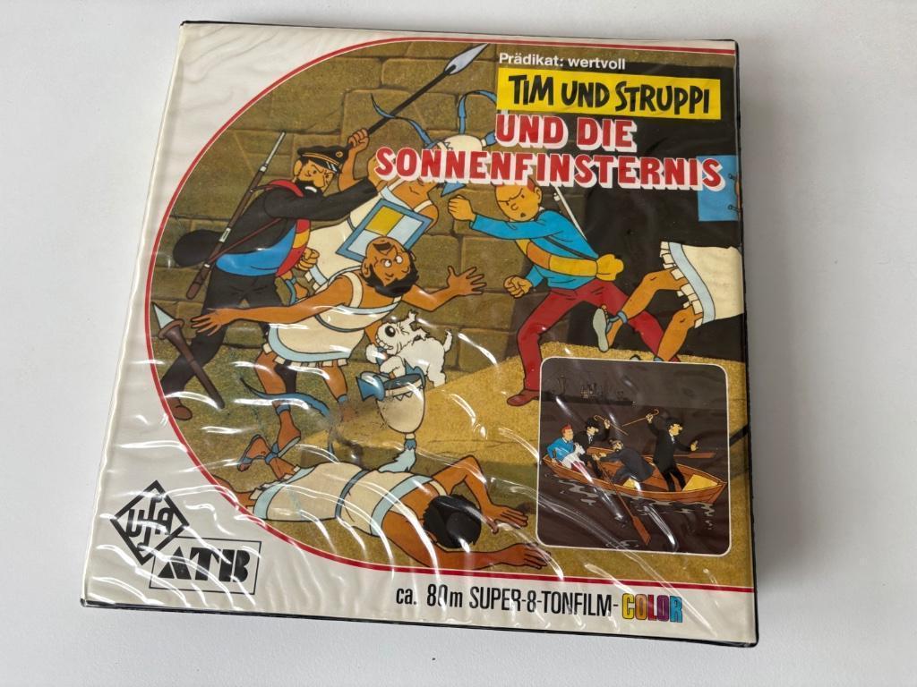 Kuifje super 8 tonfilm - Tim und Struppi, Ophalen of Verzenden, Kuifje, Zo goed als nieuw, Plaatje, Poster of Sticker