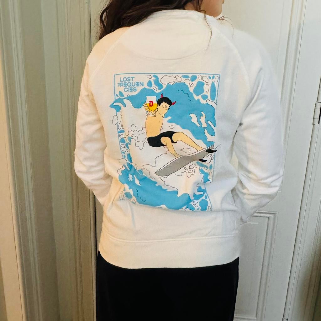 Duvel x lost frequencies sweater - limited edition - uniseks, Enlèvement, Comme neuf