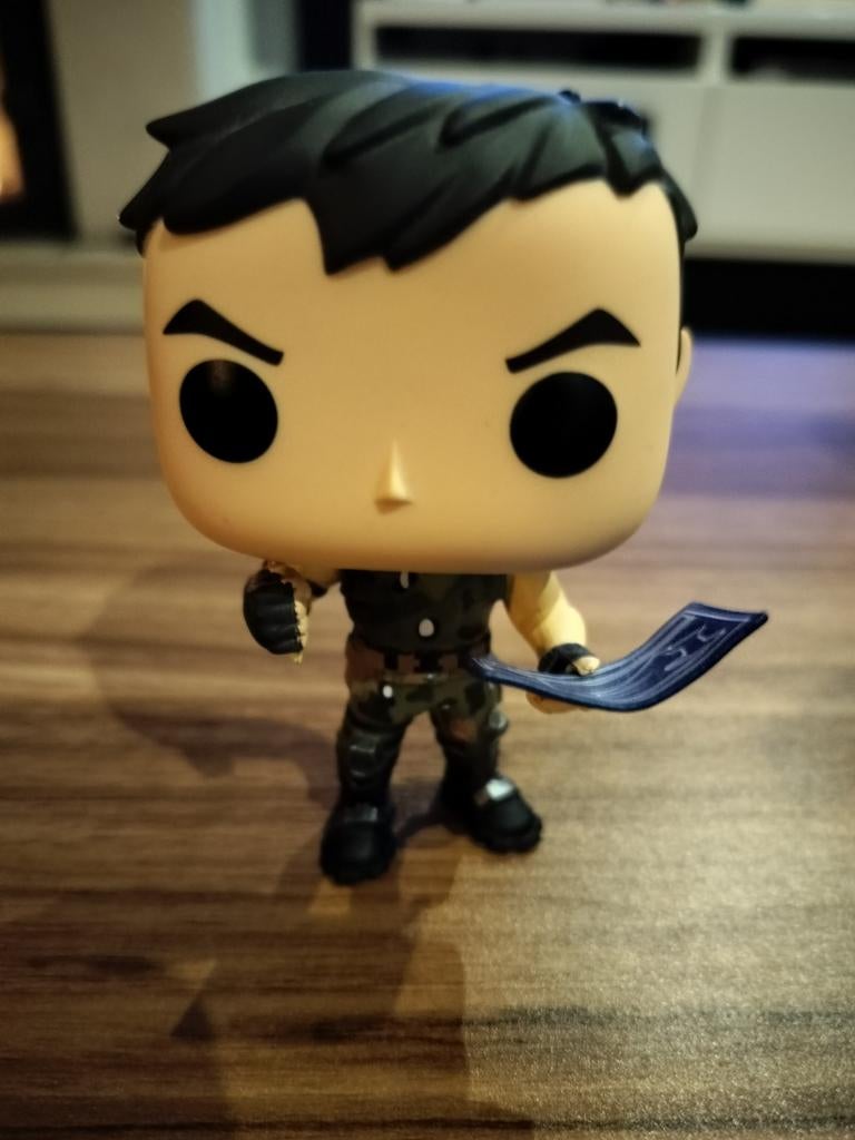 Funko pop Fortnite Highrise Assault Trooper met doos, Ophalen of Verzenden, Zo goed als nieuw