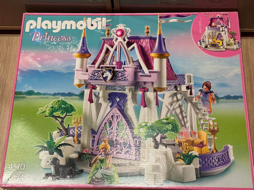 5474 kristallen paleis, Kinderen en Baby's, Speelgoed | Playmobil, Ophalen of Verzenden, Gebruikt, Complete set