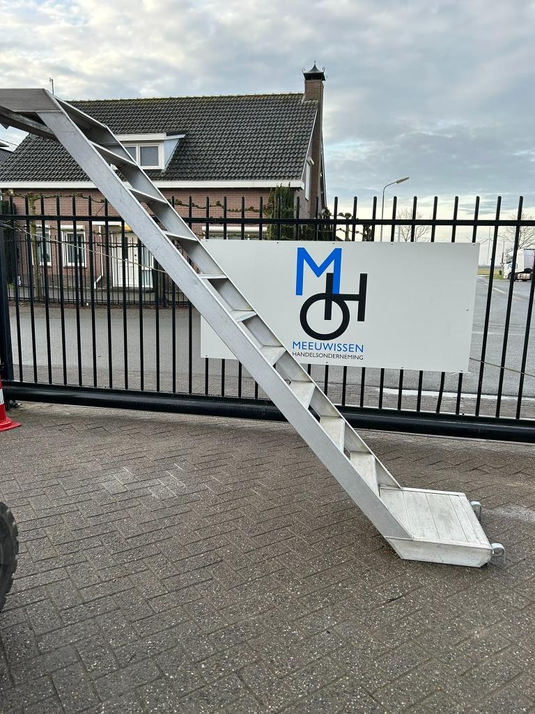 Layher Allround aluminium bordestrap 2.57x2.00M gebruikt, Enlèvement, Utilisé