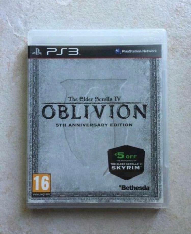 PS3 The Elder Scrolls IV: Oblivion, Ophalen of Verzenden, Zo goed als nieuw, Avontuur en Actie, Vanaf 16 jaar