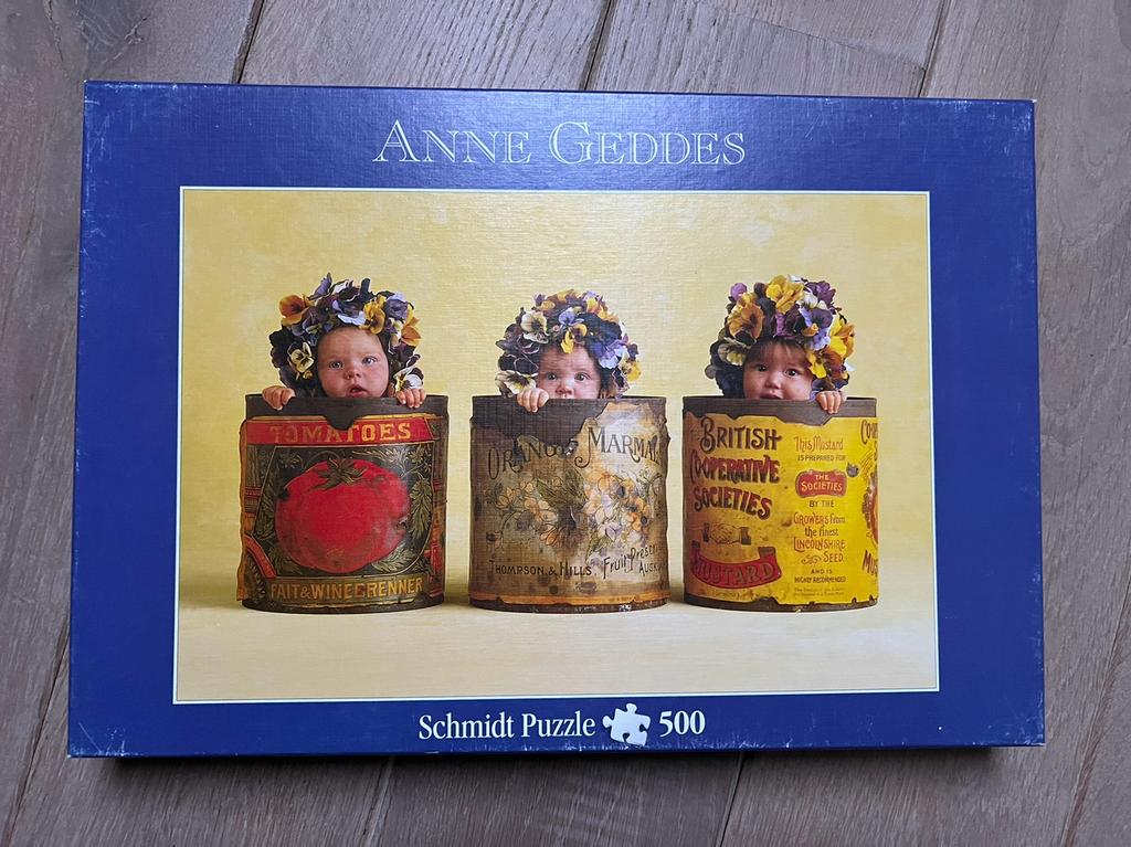 Nieuwe puzzel van Anne Geddes uit 1999, Ophalen of Verzenden, Meer dan 50 stukjes, Nieuw