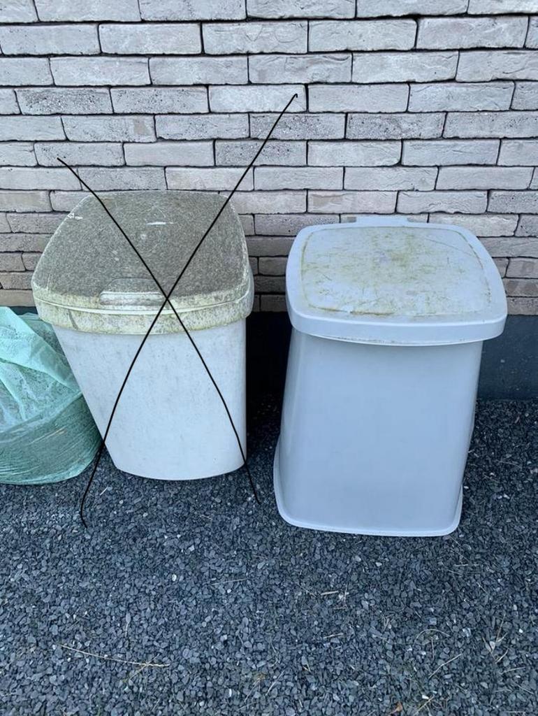 Poubelle 60l - 5€, 40 litres ou plus, Utilisé