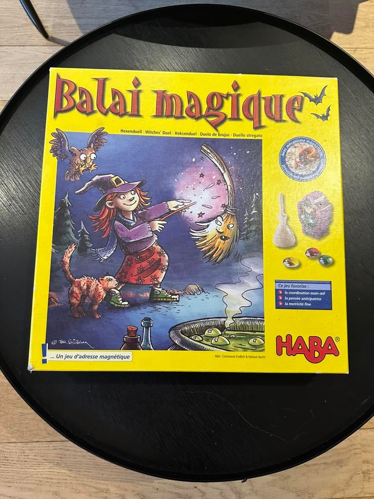 Le balai magique - Haba, Trois ou quatre joueurs, Enlèvement, Utilisé, Haba