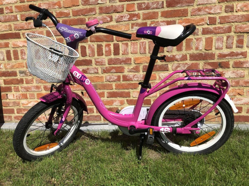 Kinderfiets - 16 inch - S'COOL niXe steel alloy - roze, Ophalen, Gebruikt, S'Cool