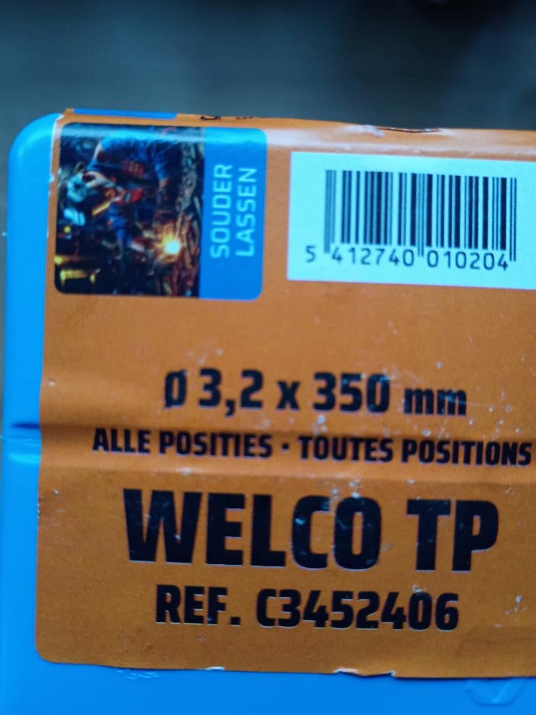 laselectroden Welco, Doe-het-zelf en Bouw, Gereedschap | Lasapparaten, Ophalen, Nieuw, Elektroden