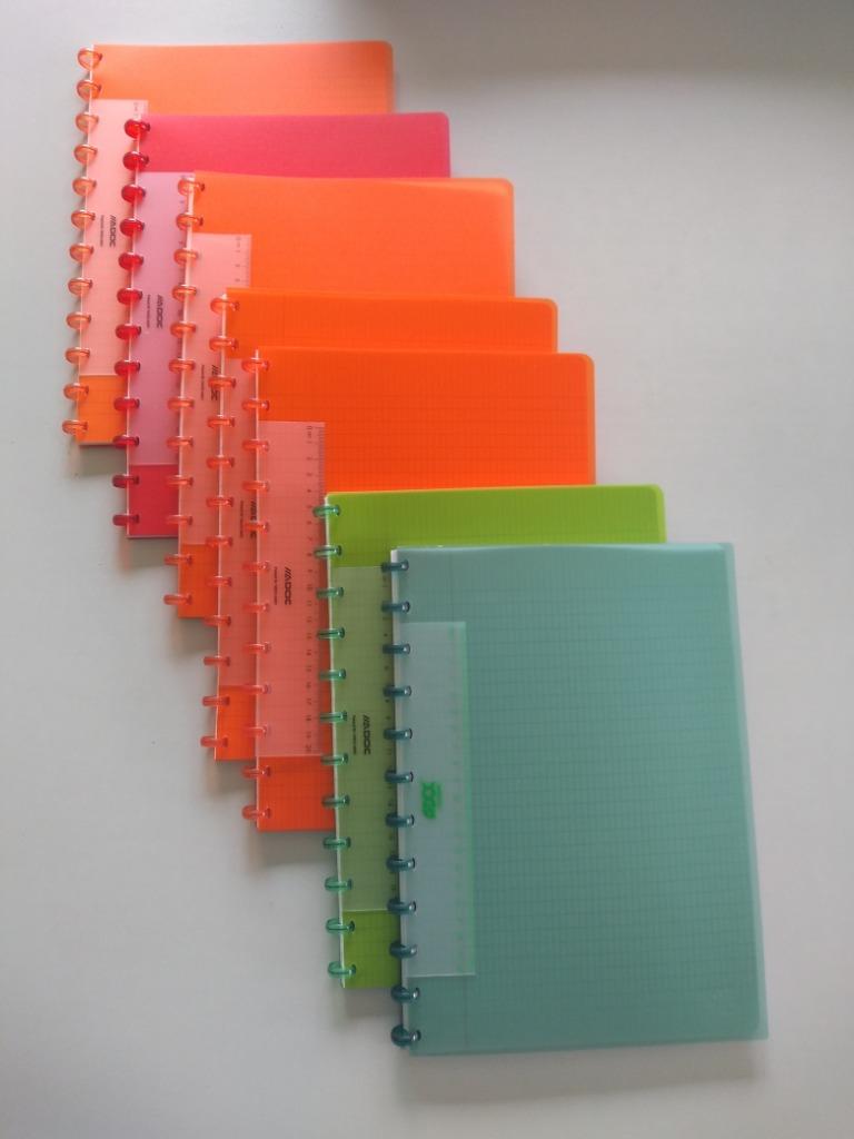 Carnets à anneaux A4 (7 pièces) de la marque ADOC NEW, Enlèvement ou Envoi, Neuf