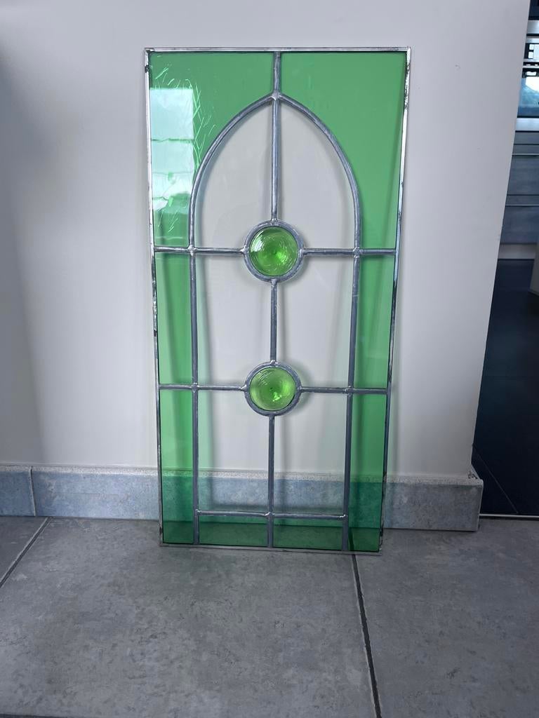 Glas in lood, Doe-het-zelf en Bouw, Glas en Ramen, Ophalen, Zo goed als nieuw, Glas in lood