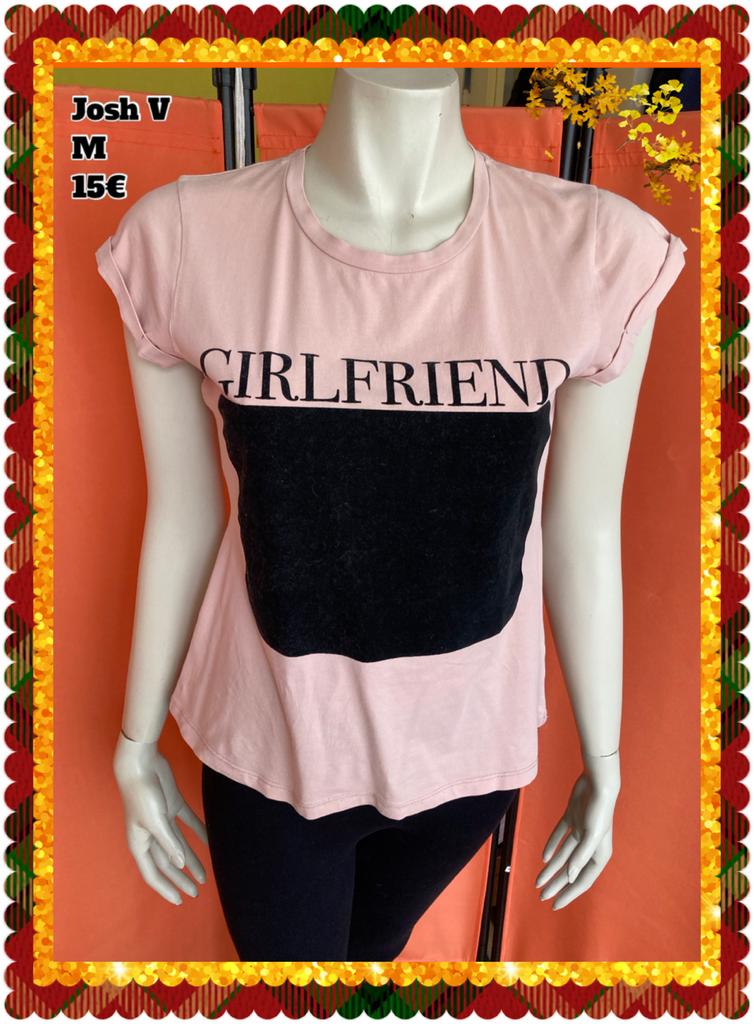 T shirt dames’M. josh V, Kleding | Dames, Maat 38/40 (M), Ophalen of Verzenden, Zo goed als nieuw, Korte mouw