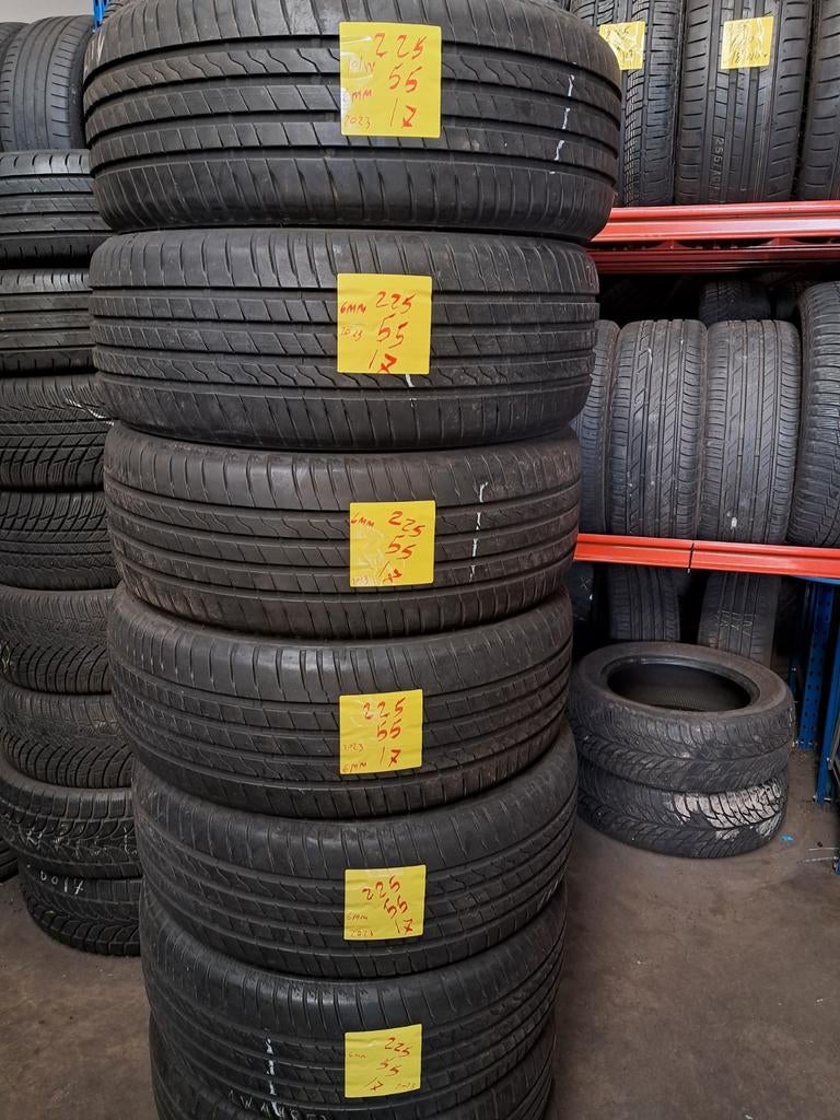 225/55/17 225/55r17 2255517 été 2023 démo Quasi neuf, Enlèvement