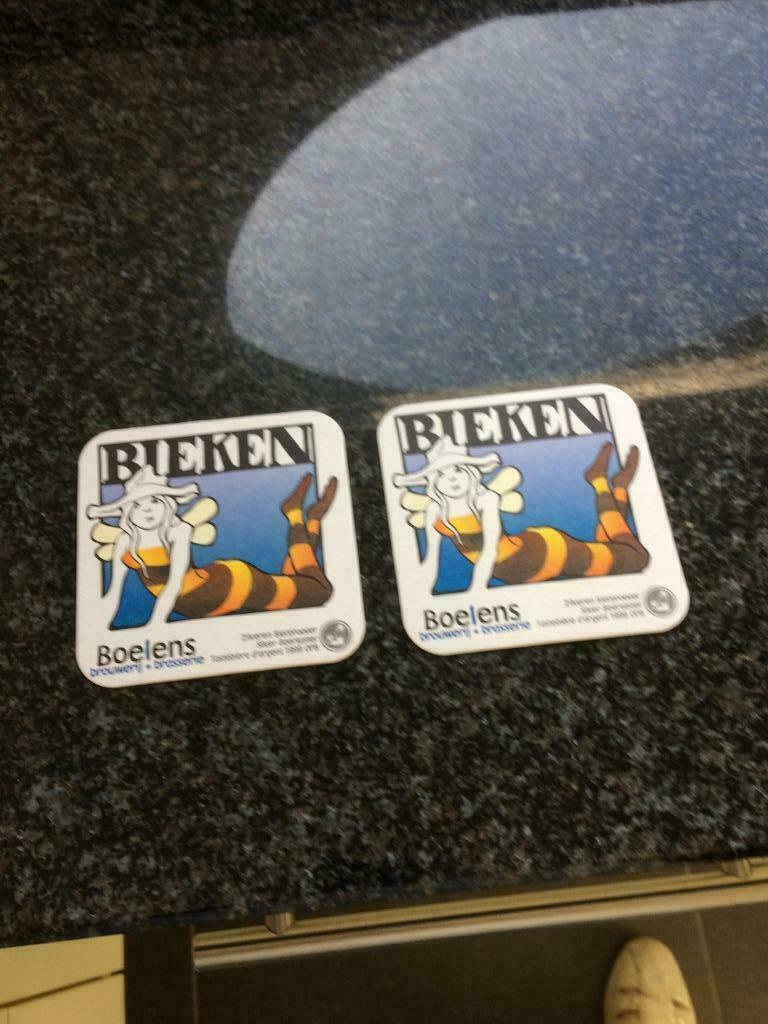 bierviltjes Bieken Boelens, Ophalen of Verzenden, Nieuw