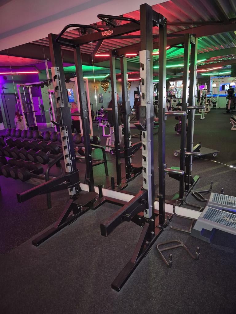 Technogym pure strength half rack/squatrack, Enlèvement ou Envoi