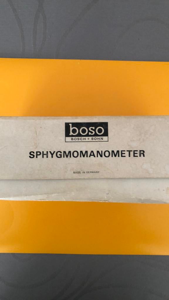 Bloeddrukmeter Bose (vintage), Diversen, Verpleegmiddelen, Ophalen, Gebruikt