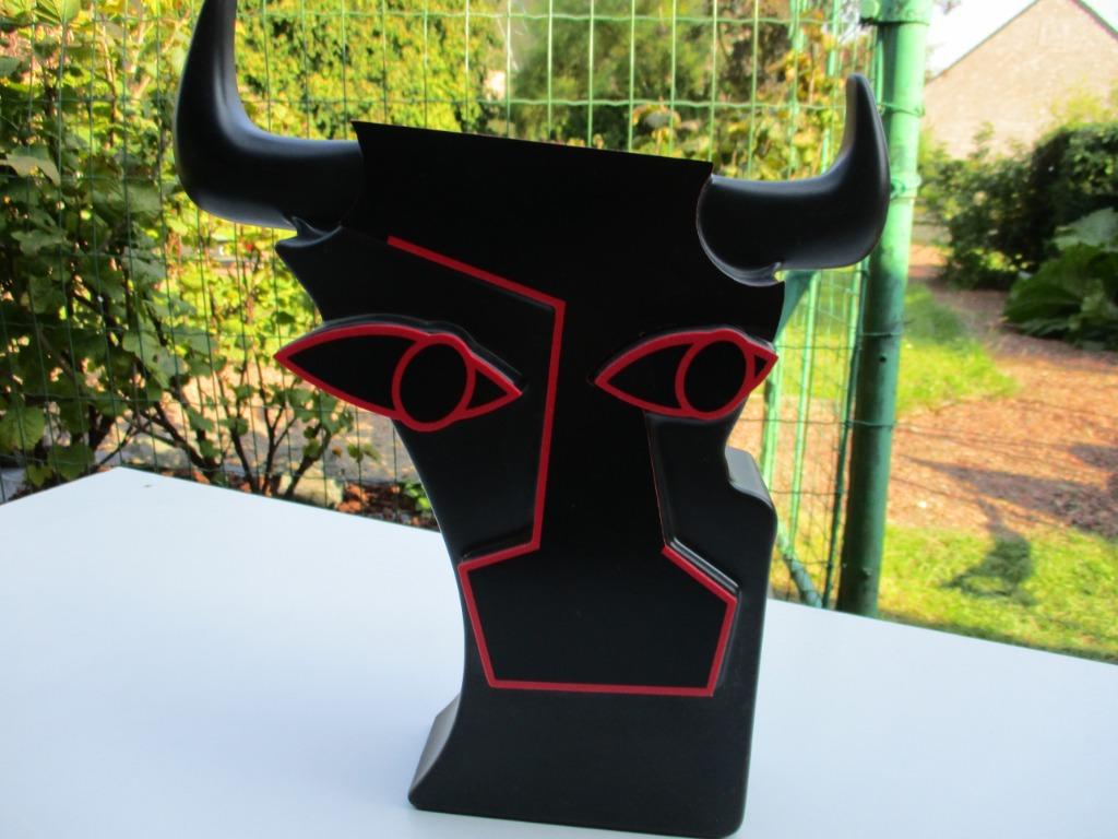 SILHOUET STIERENKOP, Antiek en Kunst, Ophalen