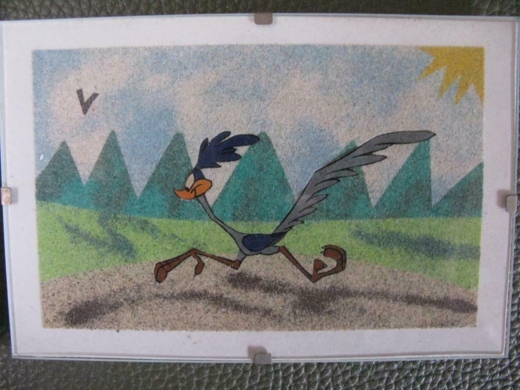decoratie kinderkamer : Roadrunner, Ophalen of Verzenden, Overige figuren, Zo goed als nieuw