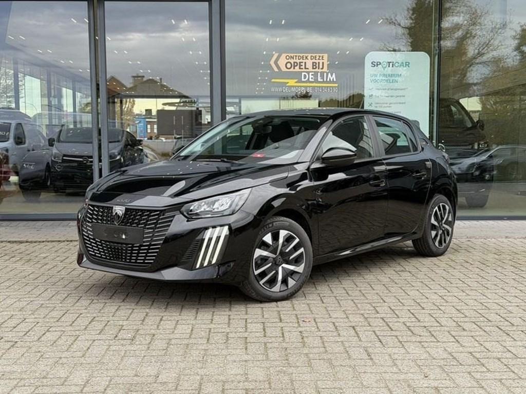 Peugeot 208 Style 1.2 Hybrid *CarPlay*Camera*, Auto's, Peugeot, Automaat, Zwart, Start-stop-systeem, Zwart